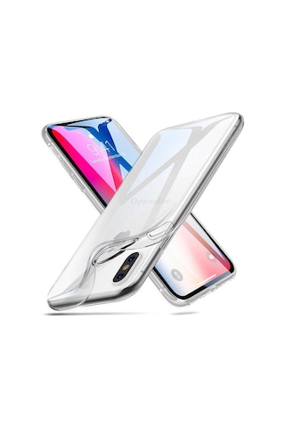 Apple Uyumlu iPhone X/xs Kılıf Ultra İnce Silikon Kapak 0.2 Mm
