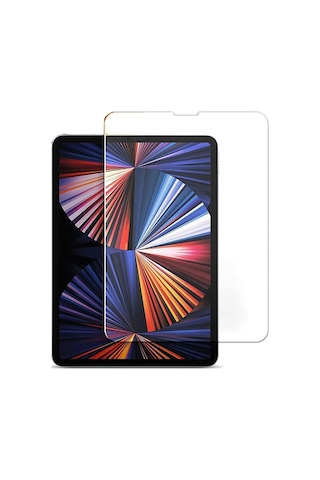 Apple Uyumlu iPad Pro 12.9 2020 Tablet Cam Ekran Koruyucu