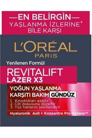 Revitalift Lazer X3 Yoğun Gündüz Bakım Kremi 2'li Set pktlprvtykkbakkrm-8743
