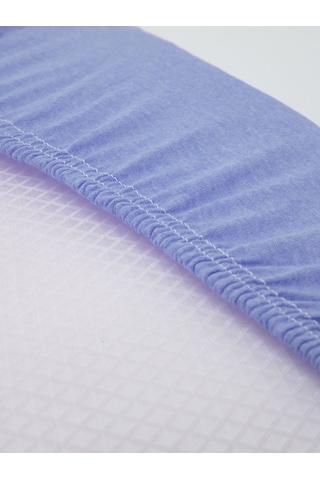 Favora Battal Boy Lastikli Penye Çarşaf - Mavi