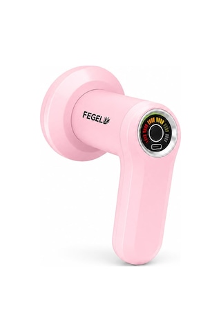Fegel FG-720 6 Kademeli 5 Başlıklı Şarjlı Profesyonel Masaj Tabancası Pembe