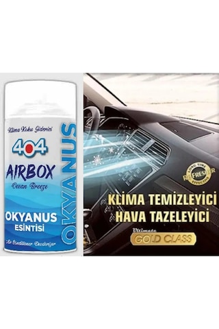 404 Kimya Klima Fresh Temizleyici Klima Bombası Okyanus Etkisi