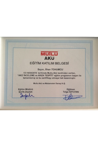12 Volt 60 Ah Amper 600A (Sae) Mutlu Akü Yeni Ürün Daha Uzun Ömür / 147886685
