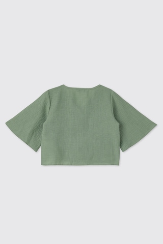Panço Kız Çocuk Mint Gömlek 2611gk06053 Yeşil