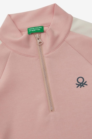 United Colors Of Benetton Kız Çocuk Sweatshirt Bnt-g20868 Pembe