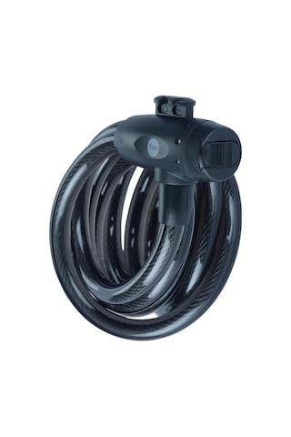 Yale Essential Kablolu Bisiklet Kilidi 12mm - Anahtarlı Gri