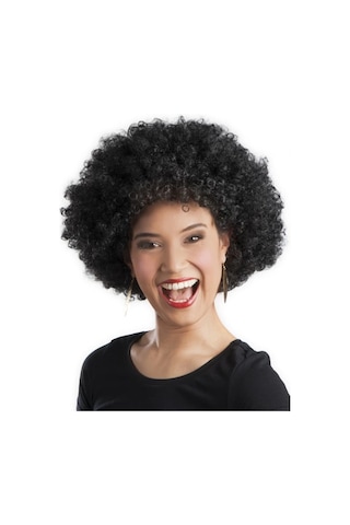 Peruk, Kaynak, Çıtçıt, Postiş Siyah Renk Kıvırcık Afro Bonus Peruk Parti Peruğu Çok Renkli