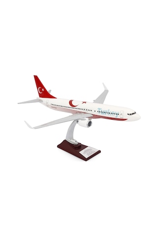 Zekupp - Maket Uçak - Boeing 737-800 1/100 - TÜRKİYE ÖZEL TASARIMLI Model Uçak, Model D