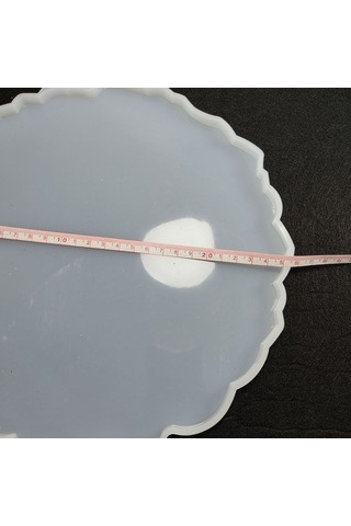 Reçine Epoksi Yuvarlak Tepsi Kalıp - 206