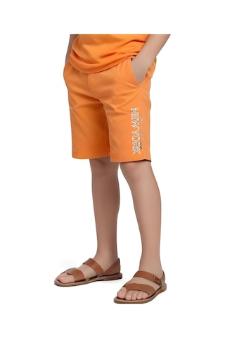 Enjoy Your Baskılı Erkek Çocuk Kapri Ve Tişört Alt-üst Takım Mavi