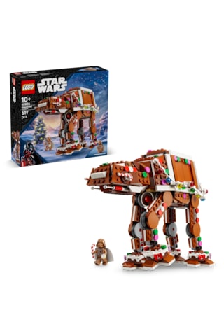 LEGO® Star Wars™ Zencefilli Kurabiye AT-AT™ Walker 40806 –10+ Yaş Çocuklar için Minifigür İçeren Yılbaşı Oyuncak Yapım Seti (697P)