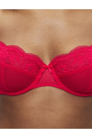 Marks & Spencer Jasmine Dantelli Destekli Sütyen T33002402 Kırmızı