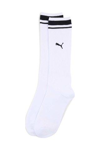 Puma Herıtage Strıpe Unısex Uzun Çorap 947219 04 Beyaz