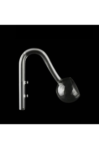 Yifomall 13mm Cam Akışkan Su Çıkış Borusu - Akvaryum Filtre Torbası İçin Orta Akışlı, Su Kalitesi Koruyucu, Yüksek Borosilikat Cam