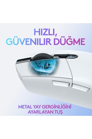 Logitech G305 Kablosuz Oyuncu Mouse + Mouse Pad 40 x 30 CM