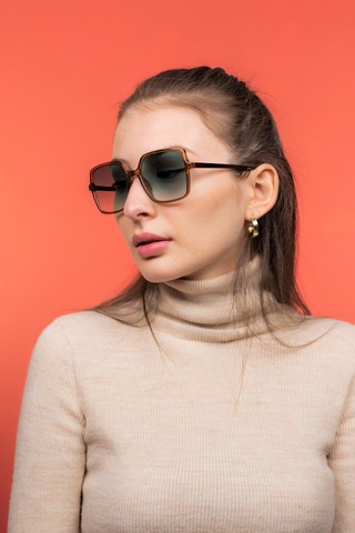 Focus On TS011 Clara Cappucino Kadın Kadın Güneş Gözlüğü