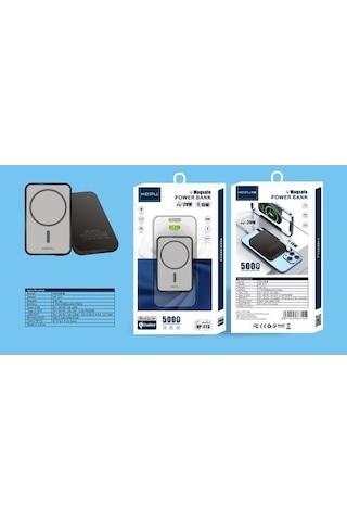 Hepu Hp 223 Pd 20w Magsafe Kablosuz 5.000 Manyetik Hızlı Şarj
