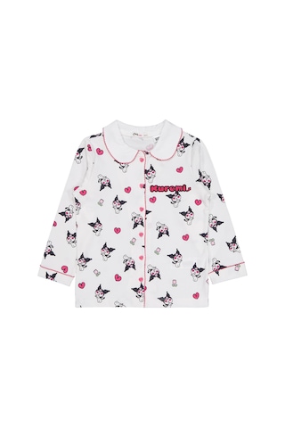 Kuromi 10-13 Yaş Pijama Takımı - Ekru