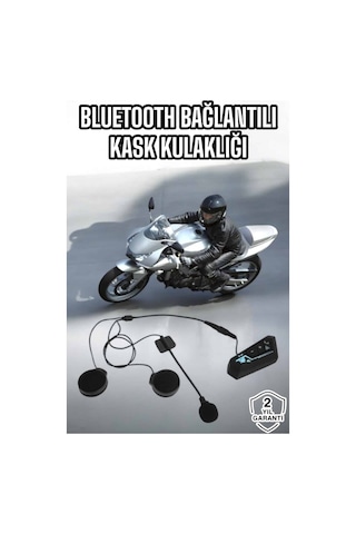Northcity Bt22 Kask Bluetooth Kulaklık 5.0 - Su Geçirmez Motosiklet Intercom