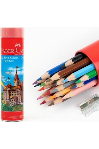 Faber Castell Kuru Boya 24 Renk Metal Tüp 5173 116524