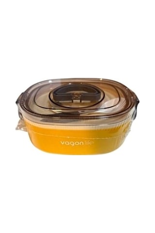 Paslanmaz Çelik Tek Bölmeli Yemek Kabı - Lunch Box Vgn-xc540 1000 Ml Çok Renkli