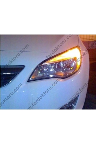 Fardoktoru Opel Corsa D Turuncu Gündüz Farı Ampulü Flsher T20 W21 5W