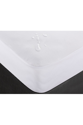 Madame Coco Alaise Sıvı Geçirmez Fitted Yatak Alezi 1kytal0088çift Kişilik-beyaz Beyaz