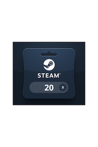 Steam 20 Usd Global Dijital Hediye Kartı Gift Card