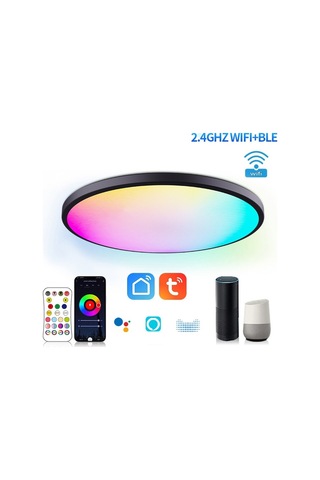 Sones Rgbcw Akıllı Graffiti Uygulaması Sesli Tavan Işığı, Gerilim: Ab Standardı 220v-240v