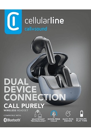 Cellularline Pure 4 Mikrofonlu Enc Tws Kulak İçi Kulaklık