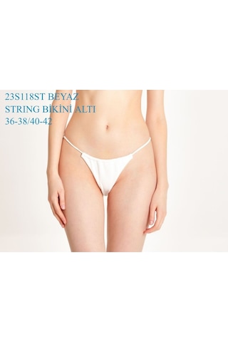 Too Salty Swimwear String Bikini Altı 23s118st Beyaz