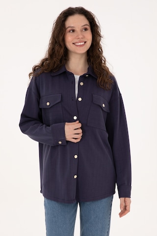 U.s. Polo Assn. Kadın Mürdüm Gömlek Örme 50309510-vr074 Murdum