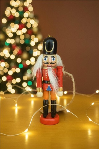 Yılbaşı Ağaç Süsleri Koleksiyonu- Simli Altın Yılbaşı Çiçeği