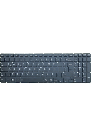 Toshiba Uyumlu Satellite L50-B-1W4, L50-B-116 Klavye (Siyah)