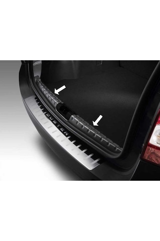 Dacia Duster 2018 Üzeri Krom İç Bagaj Eşiği 2 Prç.