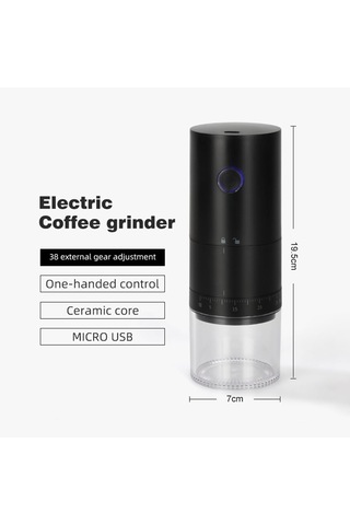Harici Ayarlı Elektrikli Kahve Öğütücü Usb Kahve Öğütücü Ofis