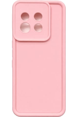 Vivo V40 Lite 5g Uyumlu Kamera Çıkıntılı Mat Silikon Telefon Kılıfı Pembe