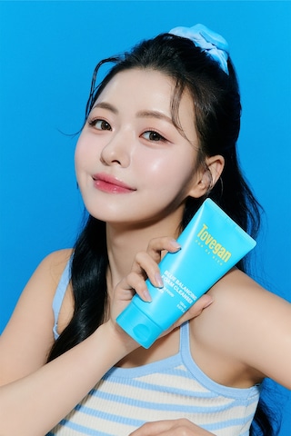 Tovegan Colorfood Series Blue Balancing Foam Cleanser 150ml