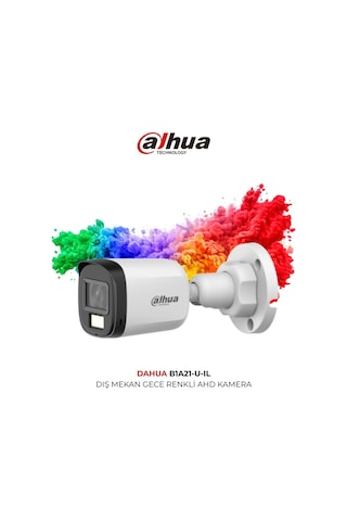 Hac-b1a21-u-ıl Renkli Gece Görüşlü 2mp 1080p Full Hd Hdcvı Ahd Bullet Kamera-sessiz