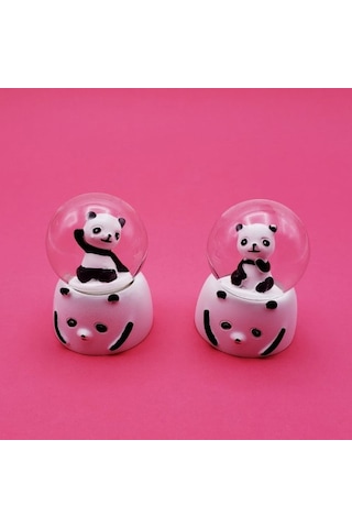 Cosmos E-ticaret Mini Işıklı Panda Kar Küresi