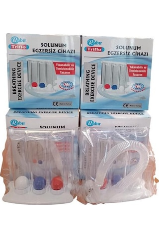 RABIR Triflo Solunum Egzersiz Cihazı Triflo 4 adet