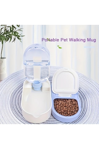 Elmpaly Sarı Renkli Taşınabilir Evcil Hayvan Suluk Ve Yemek Kabı