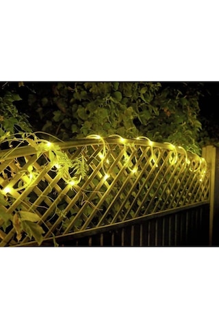 Güneş Enerjili Hortum Led Işık - 10 Metre