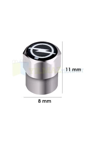 Opel Logo Sibop Kapağı 4 Adet Paslanmaz Çelik