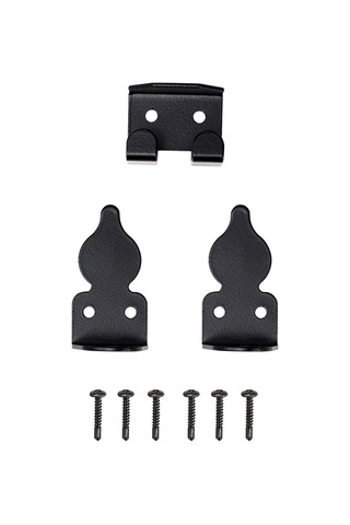 Jokmae Güçlendirilmiş Kapı Kilidi Koruyucusu, 12 İnç, Siyah, Dış Mekan Kapıları İçin