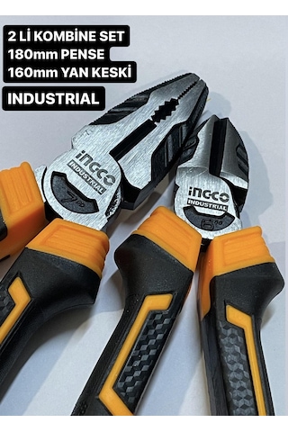 İcco 2li Kombine Set 180 Mm Pense 160 Mm Yan Keski