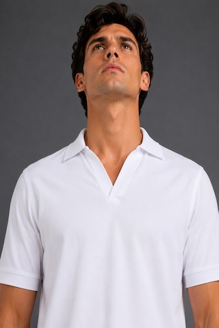 Bisse Beyaz Jakarli Kaleci Yaka Tshirt Ts26y26104 D01