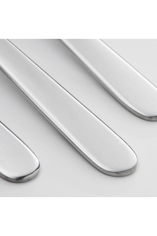 Ikea Förnuft 4 Parça Yemek Çatalı Seti 19 Cm Krom