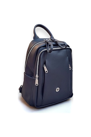 Kadın Deri Sırt Çantası Çok Gözlü 8683255013753 Siyah