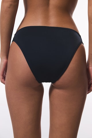 Penti Siyah Macrame Düşük Bel Bikini Altı